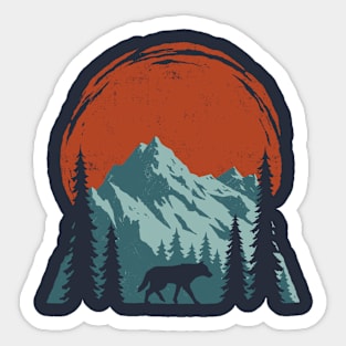 Lone Wolf Sticker